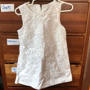 Gymboree 4T white sundress.